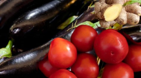 Fried Eggplant Cubes -Vege Organic
