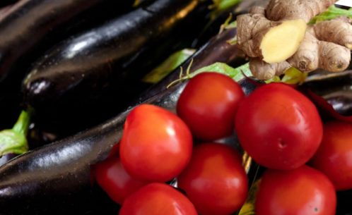 Fried Eggplant Cubes -Vege Organic