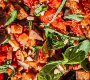 Fried Eggplant Cubes -Vege Organic